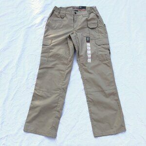NEW 5.11 Tactical Cargo Pants Woman's 6 Tan